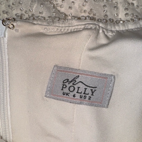 Oh Polly Cream Strapless Mini Dress - Picture 6 of 6